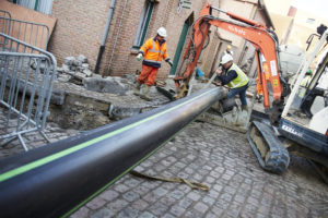 pipeline de bière à Bruges